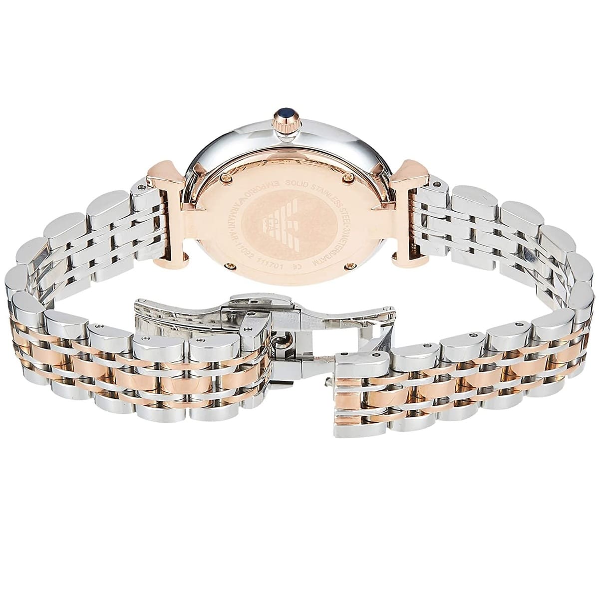 Women's Emporio Armani Crystal Blue Dial Watch - AR11092